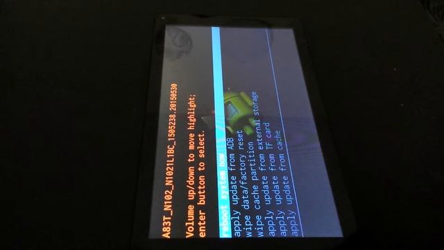 CT1080 (CT10+ )Android System Recovery instructions. смотреть онлайн