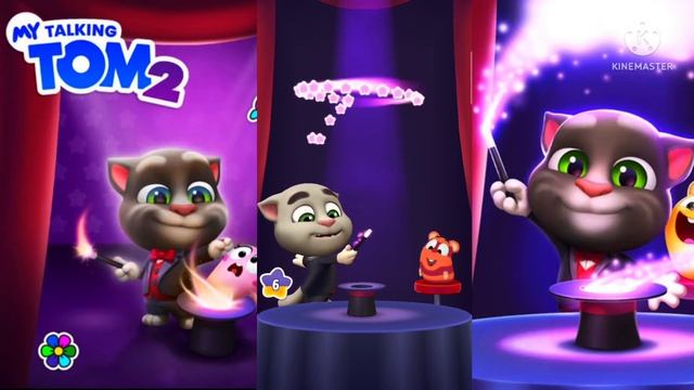 💫Tom's Magic Show 💫 My Talking Tom 2 New Update Android Gameplay-HD смотреть онлайн
