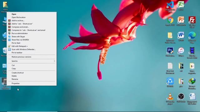How To Create Keyboard Shortcut For Calculator & Display Calculator on Desktop смотреть онлайн