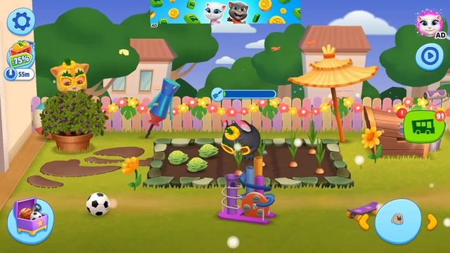 My Talking Tom Friends New Update - Float into Summer with Pool Jam - Android Gameplay Walkthrough смотреть онлайн
