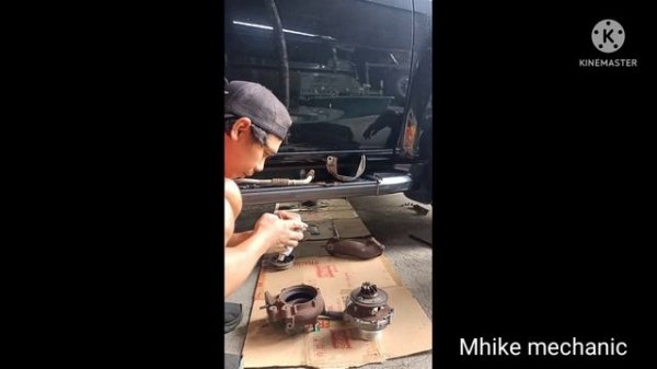 4jk1 engine | turbo charger cleaning