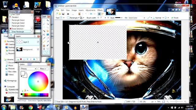 How To Make a Outro Picture in Paint.Net 100% FREE!!!!! смотреть онлайн
