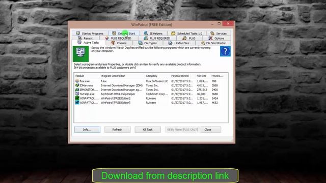 WinPatrol 34.11.2016.27 смотреть онлайн