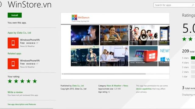WinStore.vn | Trải nghiệm Windows Store mới trên Windows 8.1 смотреть онлайн