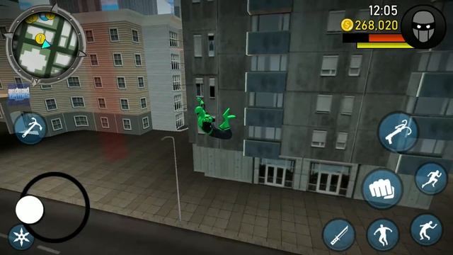 Spider Ninja Superhero Simulator #5 - Open City and House - Android Gameplay смотреть онлайн