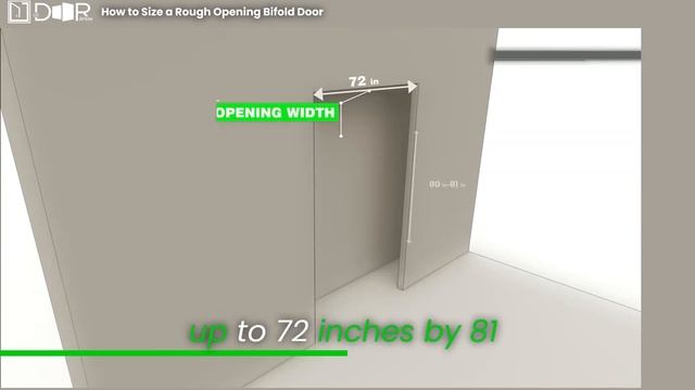 How to Size a Rough Opening Bifold Door смотреть онлайн