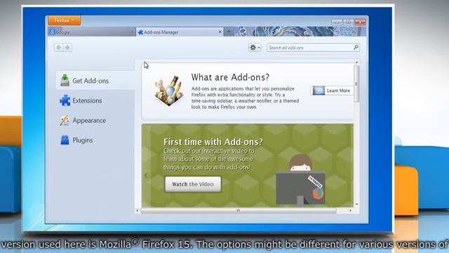 How to switch Mozilla® Firefox to the default theme in Windows® 7 смотреть онлайн