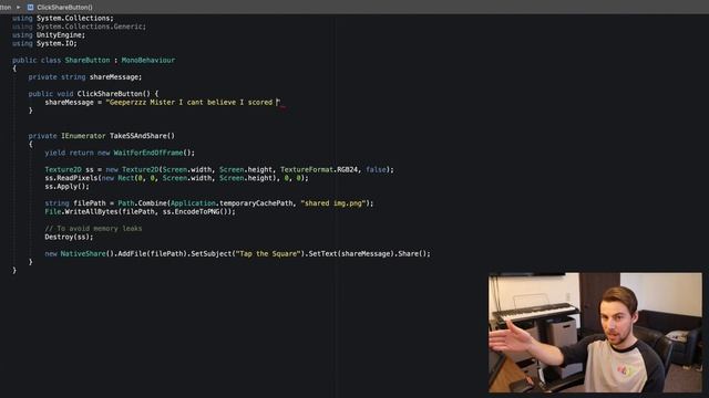 Unity Social Sharing Tutorial 2020 (Android and IOS) смотреть онлайн