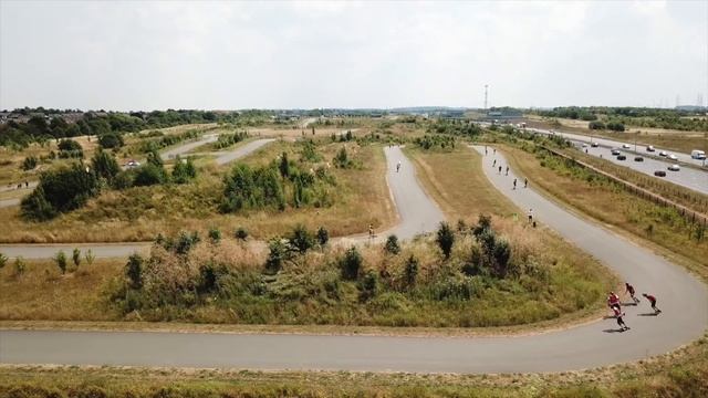 UK Open Street Races Evolve Electric Skateboards 2018 Race смотреть онлайн