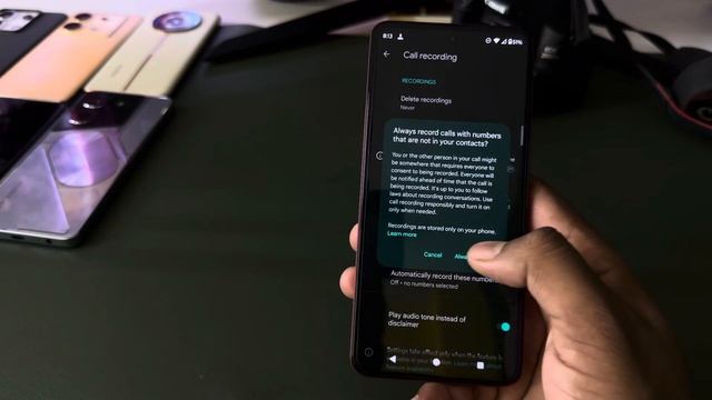 Motorola Edge 50 Pro 5g Call Recording / Auto Call Recording In Motorola Edge 50 Pro 5g