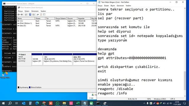 Windows 10 Güncelleme Sorunu KB5034441 Hatası kesin çözüm смотреть онлайн