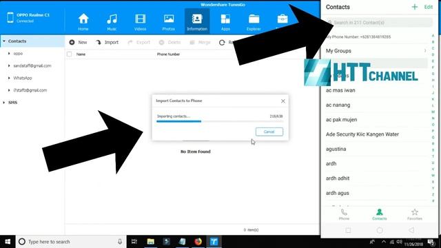 How to Transfer Contacts From iPhone to Android Phone смотреть онлайн