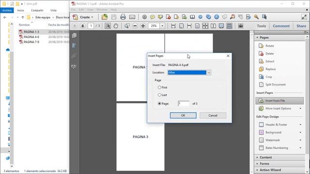 Como UNIR pdfs con adobe acrobat pro смотреть онлайн
