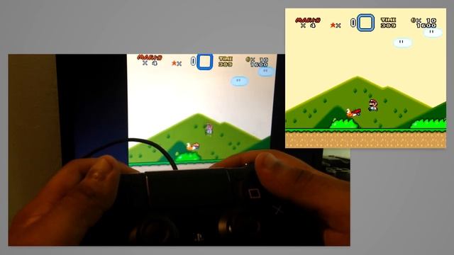 Playing SNES Emulator with PS4 Controller смотреть онлайн