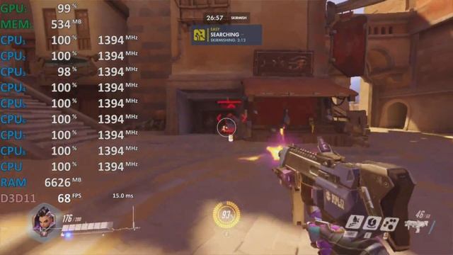 Overwatch on Intel UHD 620 смотреть онлайн