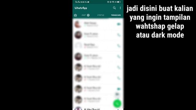 Tutorial Whatsapp Dark Mode Yang Jarang Orang Tahu || WHATSAPP DARKMODE смотреть онлайн