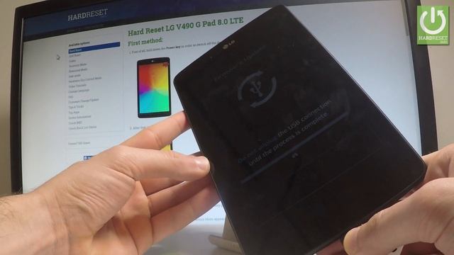 How to Enter Download Mode in LG V490 G Pad - Exit Download Menu смотреть онлайн