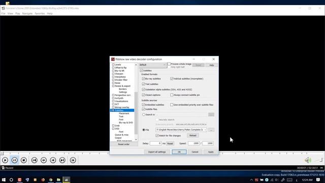طريقة تشغيل ترجمتين في وقت واحد علي برنامج الكوديك How To Run Two Subtitle On K Lite Codec смотреть онлайн
