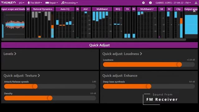 THIMEO ÁUDIO PROCESSADOR