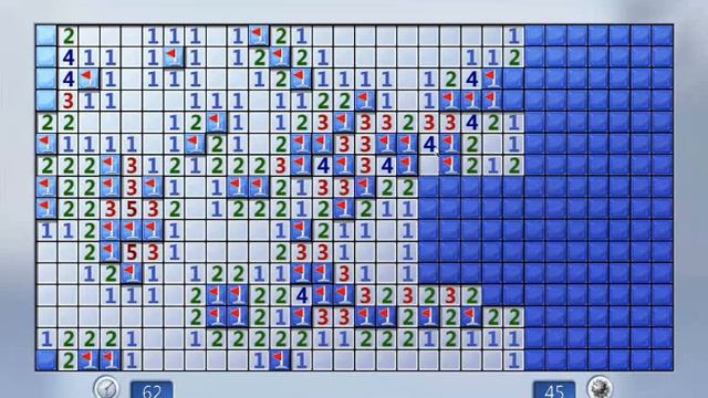 Сапер (Minesweeper) - 114 Sec - Hard смотреть онлайн