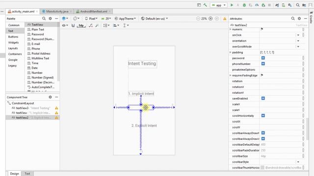 Lab Exercise Android - 1 - Using Intent смотреть онлайн