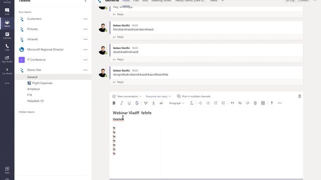 Webinar Recording: Mastering Microsoft Teams with Gokan Ozcifci смотреть онлайн