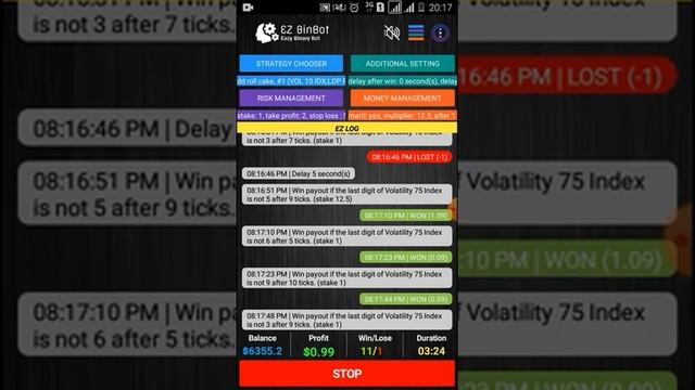 EZ BinBot - Free Auto Binary Trading Bot
