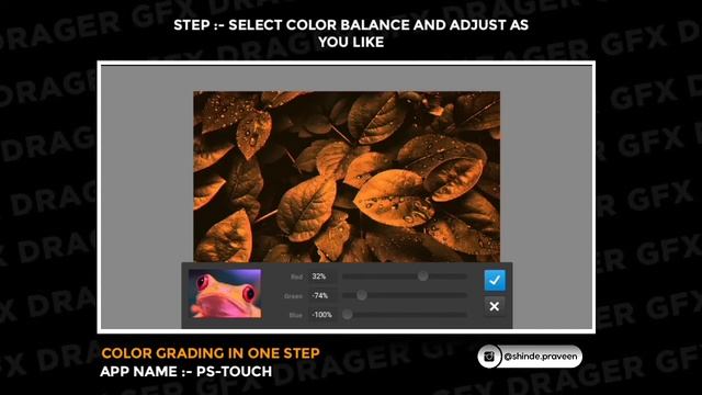 Color Grading in just One Step in Android using Ps-touch || By Drager смотреть онлайн