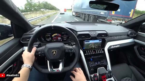 The New Lamborghini Urus Performante Test Drive