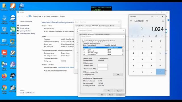 How to Increase Virtual Memory on Windows-10, Windows 8, Windows 7 | 100% Working смотреть онлайн
