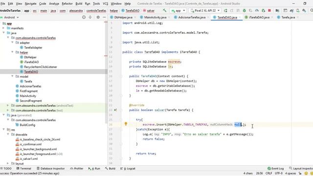 App Controle de Tarefas Parte 04 - Android Studio 4.1 + SQLite + Java смотреть онлайн