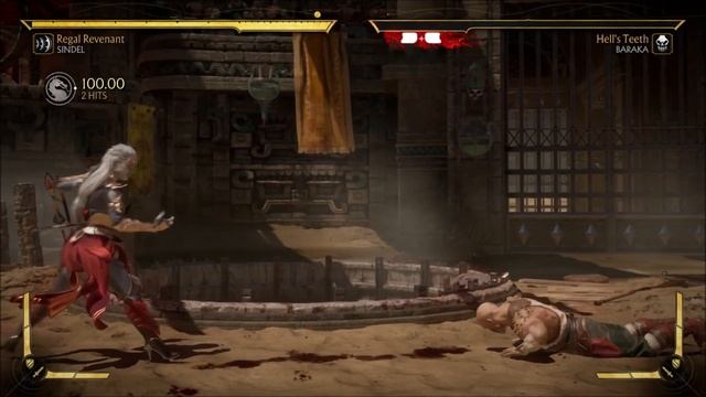 Mortal Kombat 11 - Sindel: Hair Today Gone Tomorrow Fatality смотреть онлайн