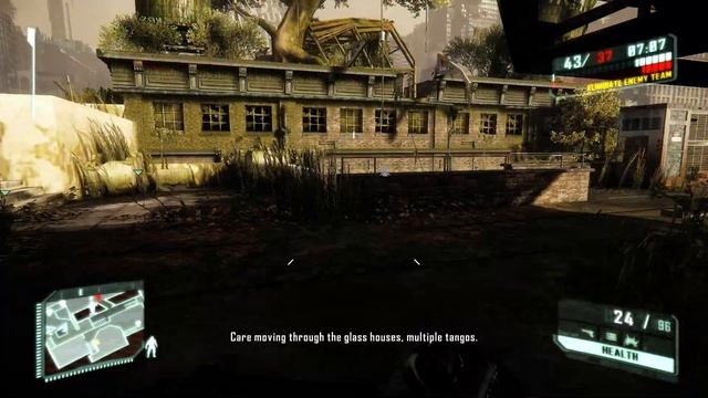 Crysis 3 Multi-player Skyline Team Deathmatch - 45-14 with no Nanosuit смотреть онлайн