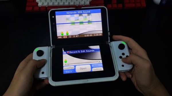 3ds Home menu on Android(citra)