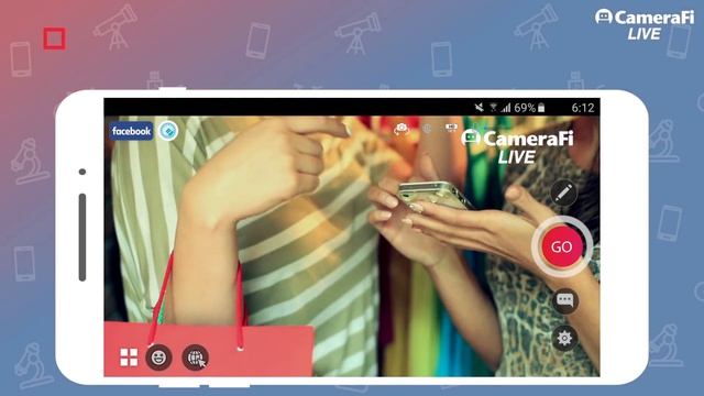 HOW TO USE SWIPE MENU IN CAMERAFI LIVE_CameraFi Live Guide Video #5 смотреть онлайн