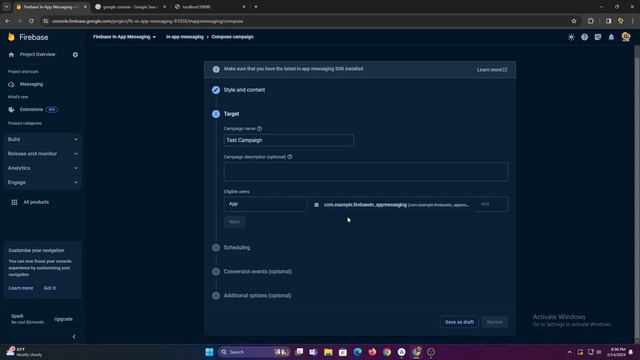 Firebase Tutorial: Sending In-App Messages to Android Apps in Android Studio | Step-by-Step Guide смотреть онлайн