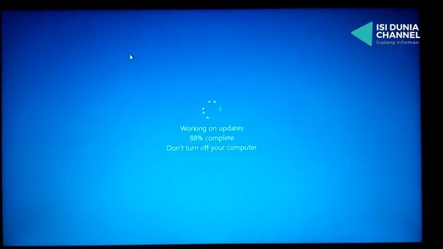 CARA MENGATASI WORKING ON UPDATE WINDOWS смотреть онлайн