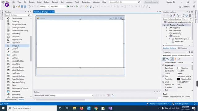 How to Make Responsive Windows Form Application using Anchor Property |C# DOT Net Framework tutoria смотреть онлайн