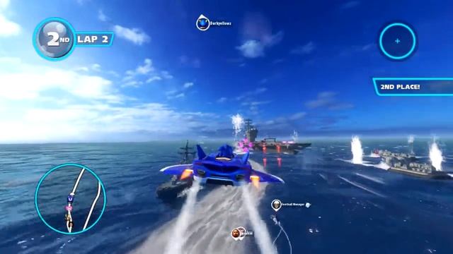 [PC - 2P Commentary] Carrier Zone - Sonic & All Stars Racing Transformed смотреть онлайн