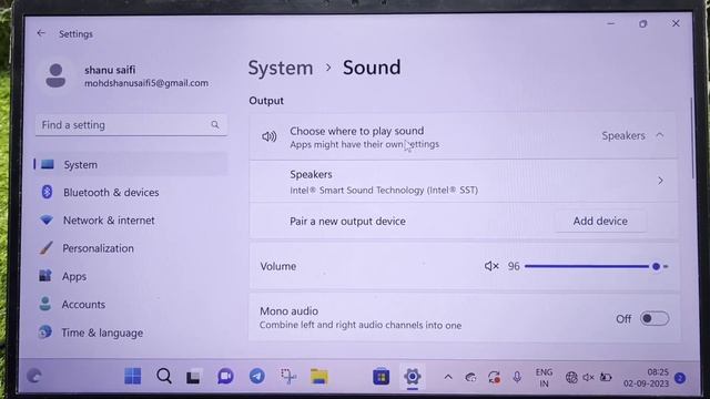 Choose where to play sound in Windows 11 смотреть онлайн