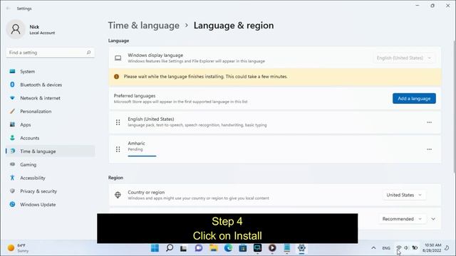 How to Install Amharic Keyboard On Windows 11 | ያለ power geez በቀላሉ አማርኛ ለመፃፍ ምንም software ሳንጠቀም смотреть онлайн