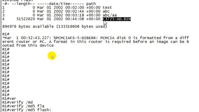 CCNA-Class38-Cisco IOS MD5 Verification Part4 смотреть онлайн