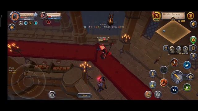 Albion online mobile - Solo random dungeon tier 7 greataxe fast clear смотреть онлайн