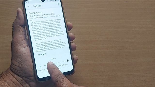 how to change font size on android phone смотреть онлайн