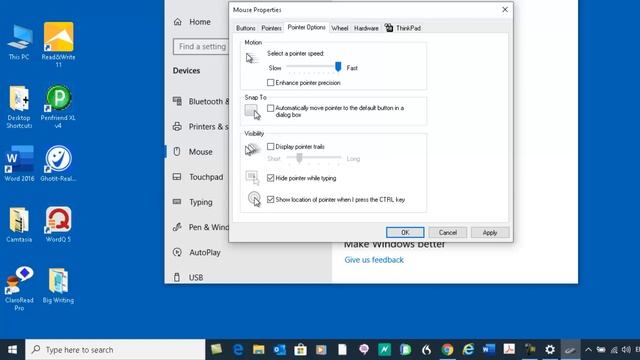 Part 3: Customising Mouse Tools & Pointer using Windows 'legacy' tools. смотреть онлайн