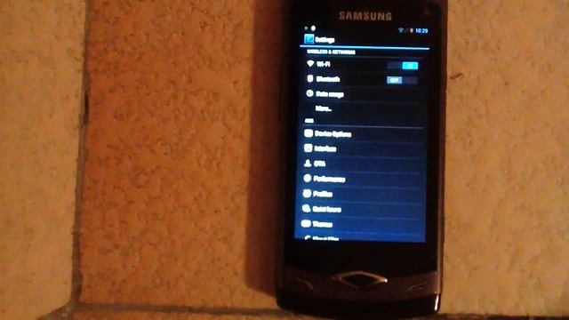 Jelly B. Slim Bean Rom for Samsung Wave смотреть онлайн