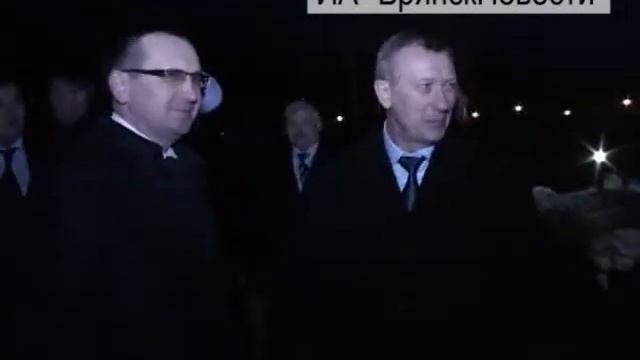 Глава Минсельхоза России Николай Федоров на Брянщине. Партизанская поляна, 24.02.2014г. смотреть онлайн