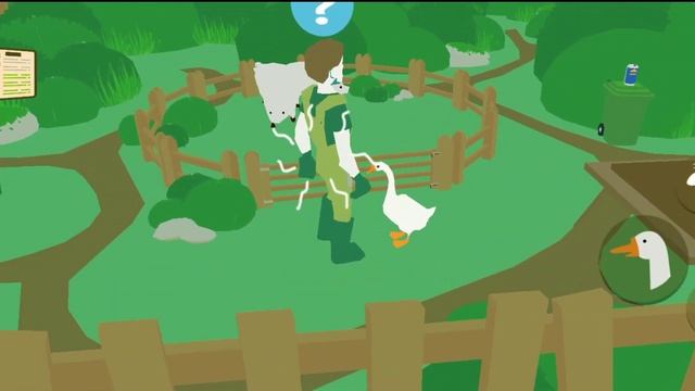 THIS DUCK IS VERY BAD | Untitled Goose Game смотреть онлайн