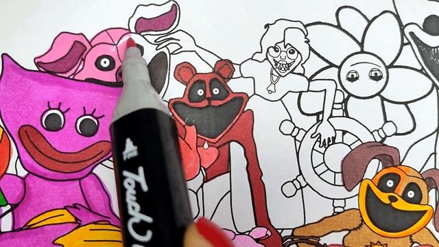 🌈 POPPY PLAYTIME Chapter 4 Coloring Pages/How to Color All New Bosses and Monsters from 3,4 chapter смотреть онлайн