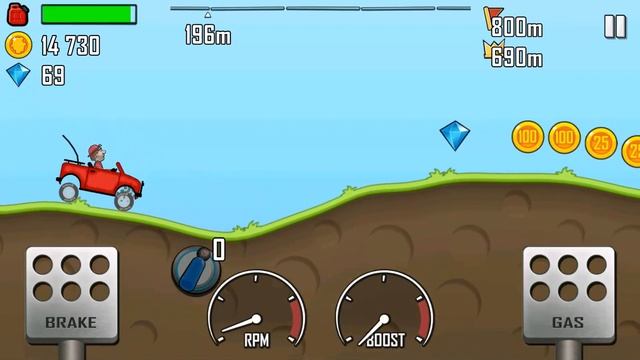 Hill Climb Racing - Red Car | Epic 1 - Android Gameplay | Pilipheng Gameplay смотреть онлайн